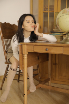 爸爸缓慢有力送女儿的句子